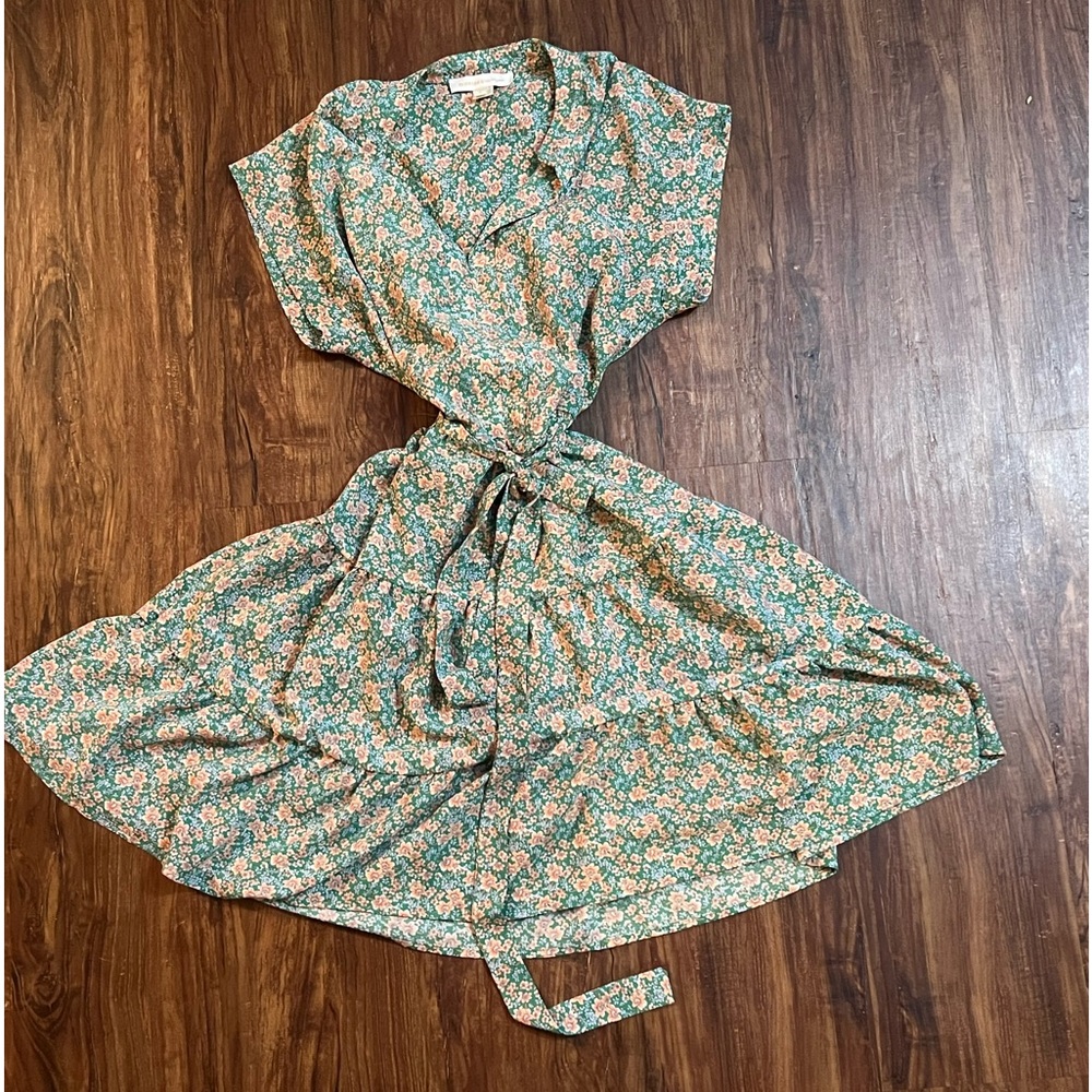 Floral Monteau Dress Size L